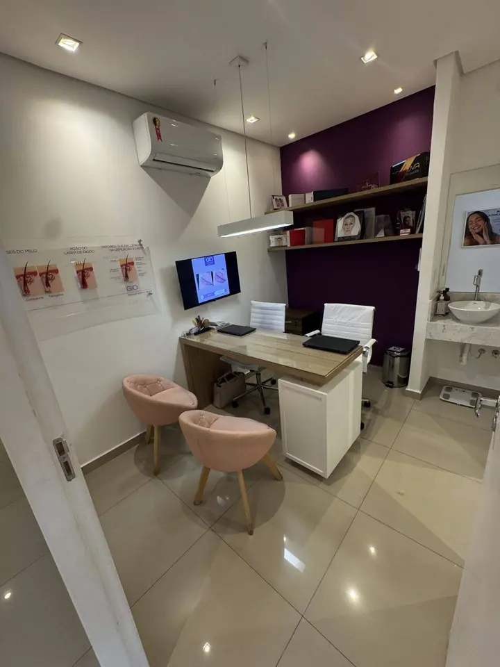 Ambiente de atendimento da Clínica Gio